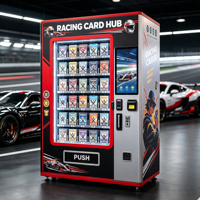 Distributeur de cartes intelligent pour les packs de cartes sportives et les objets de collection en boîte mystère lors des événements sportifs et des manifestations pour fans