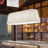 Lampe suspendue carrée en fer forgé pour comptoir, hauteur réglable, style japonais et nordique, idéale pour tables de salle à manger et cafés