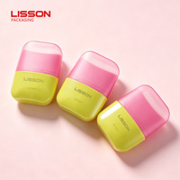 Flacon de 40 ml et 80 ml en PEHD pour soins capillaires avec applicateur peigne, flacon souple vide pour emballage d'huile capillaire et de sérum pour le cuir chevelu