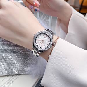 Scottie 9617 nuevo diseño flor esfera impermeable massionate diamante cuarzo Acero inoxidable relojes para mujer lujo - Product Image 4