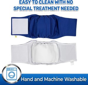Pañal de tela de material PUL reutilizable con gran descuento <span class=keywords><strong>para</strong></span> <span class=keywords><strong>perros</strong></span> machos, almohadilla <span class=keywords><strong>para</strong></span> mascotas, envoltura <span class=keywords><strong>para</strong></span> <span class=keywords><strong>perros</strong></span> - Product Image 2