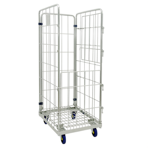 Carrello Portabiancheria con Ruote Silenziose RB416, Cesto Portabiancheria con Struttura in Metallo, Design Pieghevole per Uso Domestico - Product Image 2