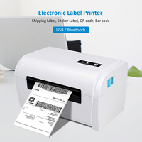 Impresora de Etiquetas Térmicas Radall China 4x6 con USB/LAN/ en Existencia Nuevo Diseño Impresora de Etiquetas de Códigos de Barras y Albaranes de 4 Pulgadas