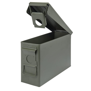 Shuaima Ammo Case <strong>Safe</strong> Lockable Green Rectangular Metal Box .30 Cal Water Resistant <strong>Tool</strong> 3-Year Warranty - Product Image 4