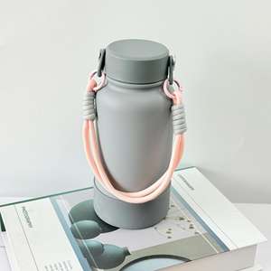 Bouteille d'eau de sport portable avec logo personnalisé, utilisation en extérieur, acier inoxydable 304, thermos sous vide, isolation thermique, 12-24 - Product Image 2