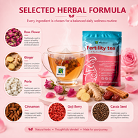 Tisane de Fertilité Préconception – Sachets de Tisane aux Herbes pour le Bien-être Féminin – Marque Privée OEM ODM – Vente en Gros Usine – Approvisionnement Mondial – 30 Sachets