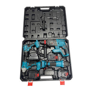 Juego de Herramientas Eléctricas Inalámbricas 4 en 1 HEHONG, Batería de Litio, Estuche Rígido, Personalizable OEM, Hierro, Garantía de 3 Años - Product Image 2