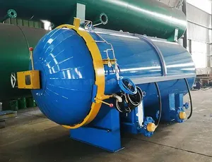 Nồi hấp cho gỗ Nồi hấp xử lý gỗ chống ăn mòn thiết bị chân không ngâm tẩm Nồi hấp - Product Image 2