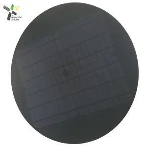 Nach maß mini solar panel 12v 6v 5v 5w epoxy und PET laminiert dreieck runde solar panel