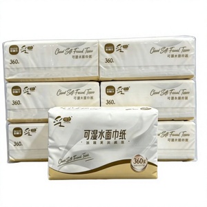 Pañuelos Faciales KIYA de Pulpa de Madera, 4 Capas, Ecológicos, Gruesos, Suaves, Húmedos, en Caja, Paquetes Individuales, para Uso Doméstico, China - Product Image 2