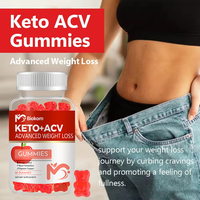 Gummies Brûle-Graisse Mère Amincissantes Keto ACV au Vinaigre de Cidre de Pomme Marque Privée Ventre Plat Perte de Poids