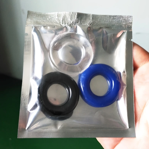 Silikon Hahn <span class=keywords><strong>Penis</strong></span> Ringe mit Vergrößerungen Erektion Verbesserung der ultra weichen langlebigen stärkeren Sexspielzeug für Erwachsene für Männer Paare - Product Image 5