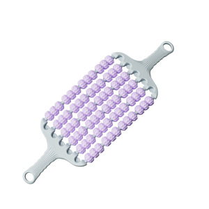 Wolf Fang Massage <b>Roller</b> 6 Rows 48 Nodes Full Body Relief <b>Back</b> Neck Leg Yoga Stretching Tool - Product Image 2