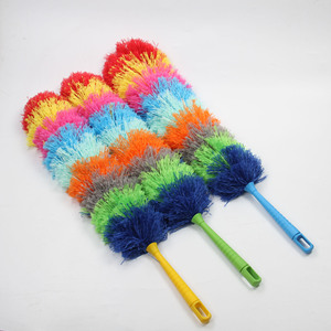 Plumeau en microfibre à neuf sections, flexible et coloré, pour le nettoyage domestique et l'élimination de la poussière - Product Image 1