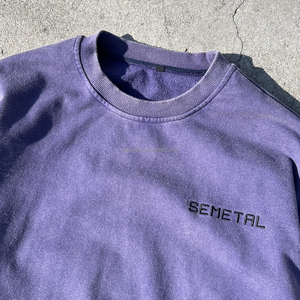 Sudadera de Hombre Estilo Urbano con Parches Bordados, Sudadera Personalizada de Invierno para Hombre, Sudadera de Felpa Francesa con Cuello Redondo y Lavado Ácido - Product Image 3