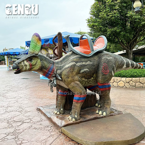 Paseo de dinosaurio mecánico <span class=keywords><strong>Dino</strong></span> Stute animado de interior fijo para niños para centros comerciales lugares públicos parques de aventura - Product Image 6