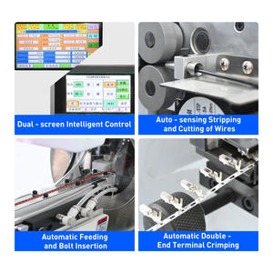 自動配線シール防水プラグ挿入端子圧着機 ワイヤーストリッピング圧着シール機 - Product Image 5