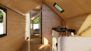 Maisons préfabriquées, chalets <span class=keywords><strong>de</strong></span> <span class=keywords><strong>jardin</strong></span>, kits <span class=keywords><strong>de</strong></span> cabanes <span class=keywords><strong>en</strong></span> bois, maison, bungalow - Product Image 5