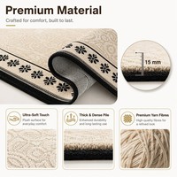 Tapis de chambre rond nordique moderne, tapis circulaire personnalisé, antidérapant, résistant à l'usure, insonorisant, esthétique, lavable, tapis OEM