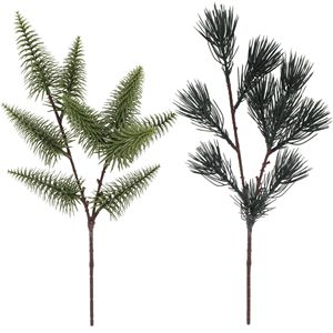Rama de Agujas de Pino Artificiales Guanyi de 30cm-100cm, Árbol de Navidad de Plástico, Decoración para Bodas, Flores para Jarrones, Estilo Coreano Occidental - Product Image 1