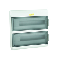 Boîtier de protection extérieur étanche IP67 en ABS gris certifié ROHS pour connexion de câbles et protection d'appareils, 36 voies
