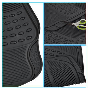 Nuevo diseño, gancho para tarjeta de cabeza, alfombra antideslizante 5D, alfombrilla antideslizante de goma de PVC para coche, alfombrillas universales para coche - Product Image 2