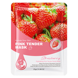 Mascarilla Facial Hidratante con Extracto de Rosa, Mascarilla Suavizante, Nutre la Piel Seca, 25g - Product Image 2