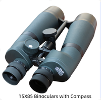 Binoculares HD de Alta Magnificación 15X85, Impermeables, con Certificación ISO, Zoom, Largo Alcance, con Prisma BAK4 para Observación de Aves y Caza