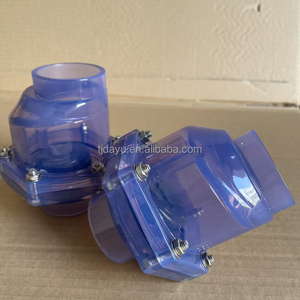 Nhà máy ATA nóng bán Chất lượng cao nhựa PVC góc <span class=keywords><strong>Globe</strong></span> van mini nhựa kiểm tra van nhà vệ sinh góc van 20*20 mét - Product Image 5