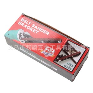 Angle Grinder Belt Sander Kit 100mm Polishing Rust Removal Tool Set For Metal Wood Grinding - Product Image 4