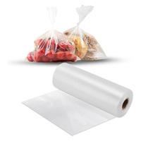 Chinese leverancier, goedkope plastic rolzakken, op maat gemaakte transparante plastic groentezakken, voedselverpakkingsfolie rol, plastic fruitzakken