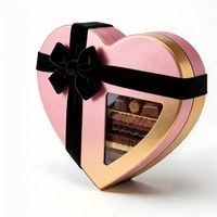 Boîte d'emballage de chocolat rigide de luxe Wanyao avec fermeture magnétique pour la Saint-Valentin