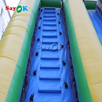 Toboggan gonflable portable, durable, de qualité commerciale, grandes diapositives, pour adultes, vente en gros, pièces
