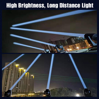 Luz Móvil DMX Sky Beam de 350W 380W 420W 470W, Resistente al Agua IP65, Material de PVC Ignífugo, para Escenarios y Conciertos al Aire Libre