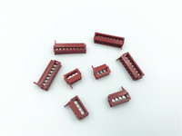 Connecteur micro IDC rouge 2,54 mm