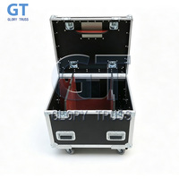 Moteur de palan électrique portable étanche empilable noir personnalisé 1T 0.5T avec flight case utilitaire