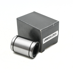 ตลับลูกปืนเชิงเส้นแบบนิ้ว LMB8UU บูชนำทางการเคลื่อนที่เชิงเส้น ตลับลูกปืนเหล็กโครเมียม หล่อลื่นในตัวเอง ABEC-1 - Product Image 5