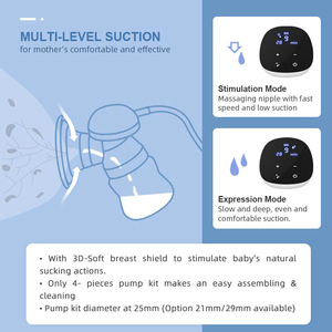 Factory Wholesale Horigen Mom Care Automatic Milk <strong>Pump</strong> Machine Lactation Used <strong>Breast</strong> <strong>Pump</strong> for Baby Milk Suction - Product Image 5