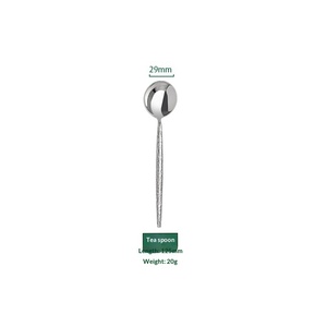 Juego <span class=keywords><strong>de</strong></span> cubiertos <span class=keywords><strong>de</strong></span> acero inoxidable 304 martillado, tenedores, cucharas, cuchillos para carne, ensalada, postre, cubertería para bodas, fiestas, utensilios <span class=keywords><strong>de</strong></span> mesa. - Product Image 6