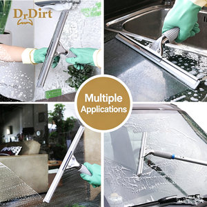Cleaning Company Squeegee <b>Rubber</b> Blades 35cm 45cm Glass Scraper <b>Rubber</b> <b>Strip</b> Professional Window Squeegee Replacement <b>Rubber</b> - Product Image 5