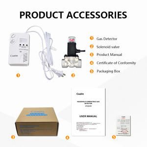 ระบบเตือนภัยแบบมีสาย JT-CA319GN เครื่องตรวจจับก๊าซรั่วอัจฉริยะ เครื่องตรวจจับก๊าซมีเทน พร้อมระบบ IoT 4G และวาล์วโซลินอยด์ - Product Image 6