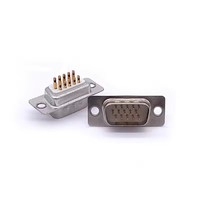 Connecteur DB9, cœur VGA, port Pl9pin, prise femelle mâle, adaptateur de type D, D SUB DB15