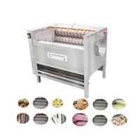 Machine à peler le manioc Huafood HDF800 800 kg/h, machine à peler la peau de la tapioca