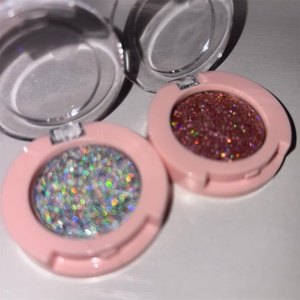 Maquillaje de Ojos de etiqueta privada, pigmento alto, sombra de ojos con brillo holográfico único prensado multicromo metálico de larga duración - Product Image 2