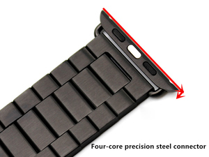 Per <span class=keywords><strong>Apple</strong></span> <span class=keywords><strong>Watch</strong></span> Band <span class=keywords><strong>acciaio</strong></span> inossidabile 40mm 41mm 45mm 49mm cinturino orologio largo uomo di lusso cintura per Iwatch serie Se 10 9 8 7 - Product Image 6