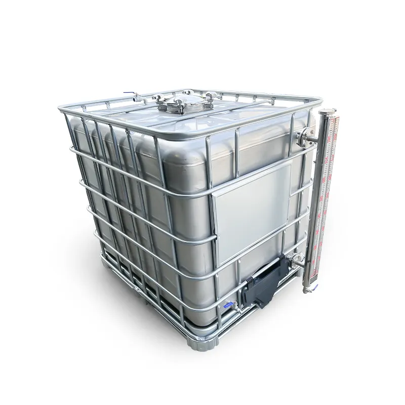 化学貯蔵用ステンレス鋼IBC容器カスタマイズタンク工場供給