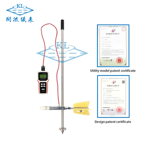Tự động di động tốc độ dòng chảy mức chất lỏng điện từ lưu lượng kế kênh nước Đồng hồ tốc độ di động - Product Image 3