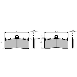 Plaquettes de freins avant et arrière de moto, pour le modèle <span class=keywords><strong>1200</strong></span>/F800R/gn 600/S1000XR/R1200GS R1200 /R <span class=keywords><strong>NINE</strong></span> <span class=keywords><strong>T</strong></span> - Product Image 4