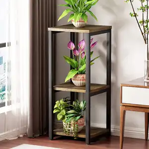 Hot Sales Wohnzimmer Balkon Garten 3 <span class=keywords><strong>Tier</strong></span> Metall Modern Flower Storage <span class=keywords><strong>Plant</strong></span> Regal halter Indoor <span class=keywords><strong>Plant</strong></span> <span class=keywords><strong>Stand</strong></span> - Product Image 2
