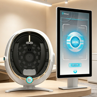 Détecteur de peau intelligent AI avec technologie d'imagerie 3D à 8 spectres, analyseur facial portable